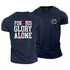 Men's For His Glory Alone Cotton T-Shirt